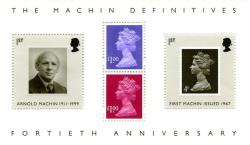 2007 Machin Anniversary MS 2007 Machin Anniversary MS