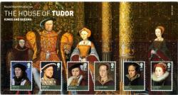 2009 Tudors Pack containing Miniature Sheet