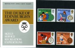1981 Duke of Edinburgh Awards pack 1981 Duke of Edinburgh Awards pack