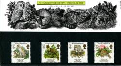 1986 Europa, Nature Conservation, Endangered Species Pack
