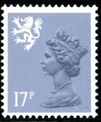 SG S57 17p grey blue SG S57 17p grey blue