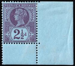 SG201 2½d Purple/Blue - Fine Mounted Mint (Cat. £15) - (Spec: K31) (Scott: 114) SG201 2½d Purple/Blue - Fine Mounted Mint (Cat. £15) - (Spec: K31) (Scott: 114)