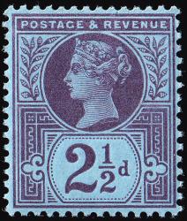 SG201 2½d Purple/Blue - Unmounted Mint (Cat. £30) - (Spec: K31) (Scott: 114) SG201 2½d Purple/Blue - Unmounted Mint (Cat. £30) - (Spec: K31) (Scott: 114)
