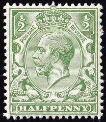 SG354 ½d Yellow-Green - Unmounted Mint (Cat. £10) - (Spec: N14, viii) SG354 ½d Yellow-Green - Unmounted Mint (Cat. £10) - (Spec: N14, viii)