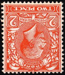 SG368WK 2d Orange (Die I), Wmk Inverted & Reversed - Unmounted Mint (Cat. £18) - (Spec: N19d) SG368WK 2d Orange (Die I), Wmk Inverted & Reversed - Unmounted Mint (Cat. £18) - (Spec: N19d)