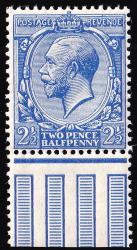 SG371a 2½d Bright Blue - Unmounted Mint (Cat. £22) - (Spec: N21, iv) (Scott: 163) SG371a 2½d Bright Blue - Unmounted Mint (Cat. £22) - (Spec: N21, iv) (Scott: 163)