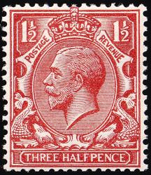SG420B 1½d Red-Brown, Wmk Sideways - Good Perfs - Unmounted Mint (Cat. £20) - (Spec: N35d) (Scott: 189b) SG420B 1½d Red-Brown, Wmk Sideways - Good Perfs - Unmounted Mint (Cat. £20) - (Spec: N35d) (Scott: 189b)
