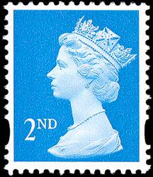 SG 1665c 2nd left band (W) SG 1665c 2nd left band (W)