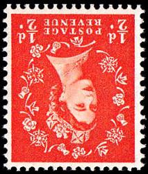 SG 540wi ½d Wmk invert SG 540wi ½d Wmk invert