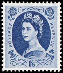 SG 556 1s 6d grey-blue SG 556 1s 6d grey-blue