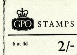 SG: NP33 2/- Machin 1969 January 4d Centre Band