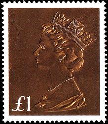 SG U3966 £1 Gold (Gravure) SG U3966 £1 Gold (Gravure)
