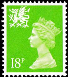 SG W48 18p green centre band SG W48 18p green centre band