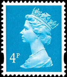 SG Y1669 4p new blue 2 band