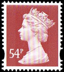 SG Y1728 54p brown 2 band SG Y1728 54p brown 2 band