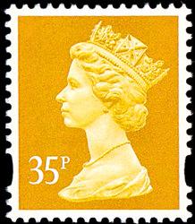 SG Y1778 35p yellow walsall SG Y1778 35p yellow walsall