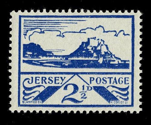 1943 SG7 2½d Blue