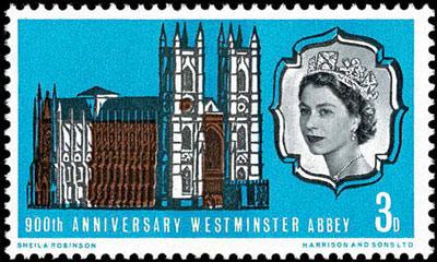 1966 Westminster Abbey, 900th Anniversary, Phosphor