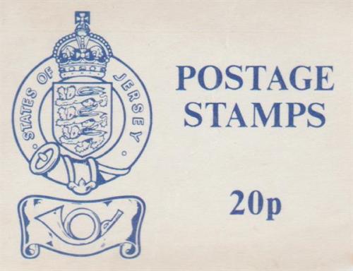 1976 20p Stamp Sachet Blue on White Cover