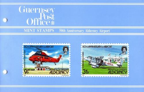 1984 Alderney Airport 50th Anniversary Pack