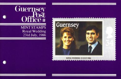 1986 Royal Wedding, Prince Andrew Pack