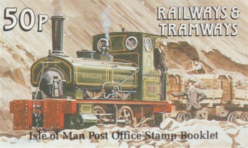 1988 50p Manx Railways and Tramways (SB18)