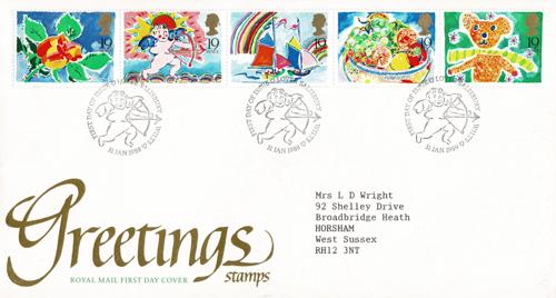 1989 Greetings (Addressed)