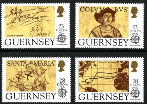 1992 Europa, 500th Anniversary of Columbus' Discovery of America