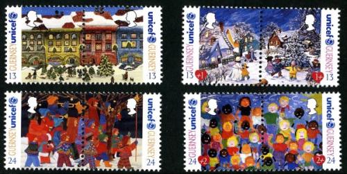 1995 Christmas, UNICEF 50th Anniversary