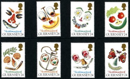 1995 Greetings Stamps, The Welcoming Face of Guernsey