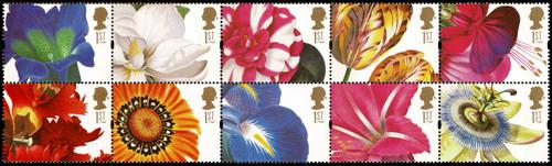 1997 Greetings Stamps, Flower Paintings