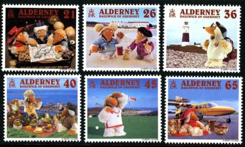 2000 A Wombling Holiday, Characters from The Wombles