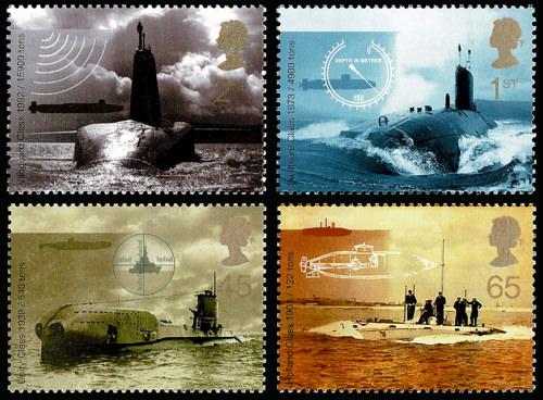 2001 Royal Navy Submarine Service, British Submarines