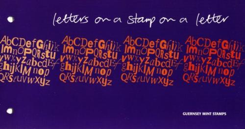 2003 Letters on a Stamp on a Letter Pack