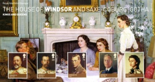 2012 Kings & Queens (6th issue), House of Windsor Pack