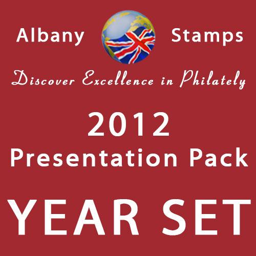 2012 Year Set of 5 Alderney Packs