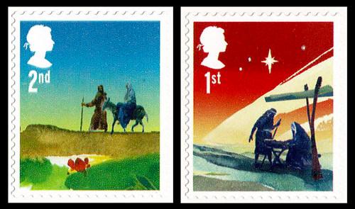 2015 Christmas Booklet Stamps (SG3771-3772)