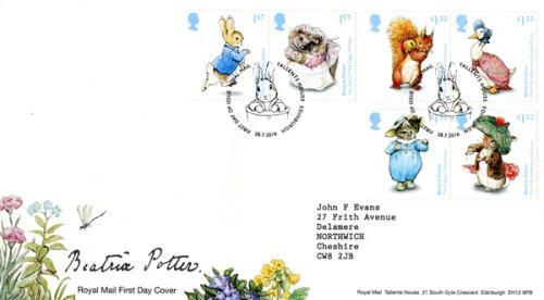 2016 Beatrix Potter (Addressed)