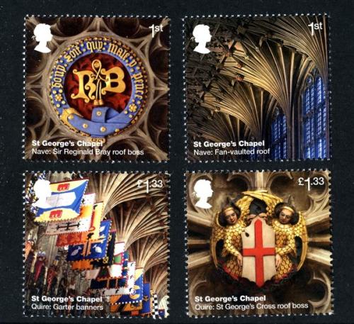 2017 Windsor Castle 2nd Issue (SG3928-3931)