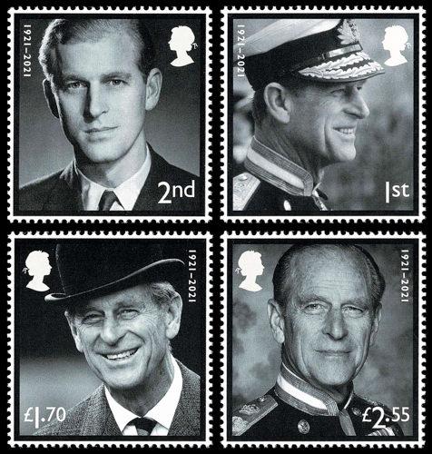 2021 Prince Philip, Duke of Edinburgh (Not In SG Cat.)