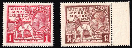 430-431 SG430-431 1924 British Empire Exhibition - Unmounted Mint