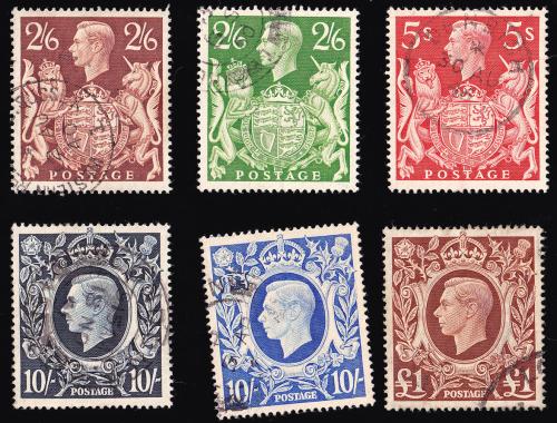 476-478C SG476-478c Set of 6 - Fine Used