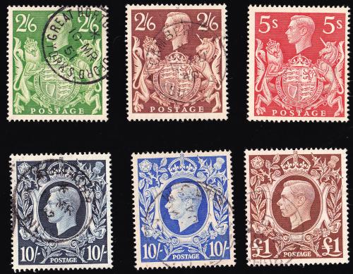 476-478C SG476-478c Set of 6 - Fine Used