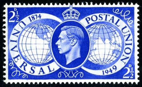 SG499 1949 Postal Union 2½d