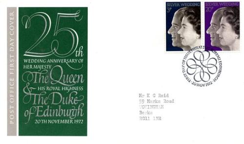 1972 Silver Wedding (Addressed)