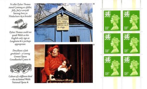 SG W48a Wales Dylan Thomas