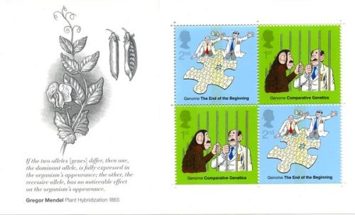 SG 2343a Cosmos Gregor Mendel