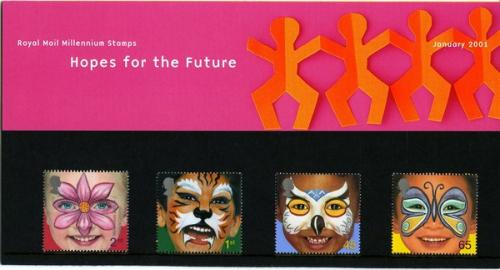 2001 Rights of the Child, Face Paintings Pack