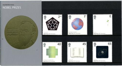 2001 Nobel Prizes Centenary Pack