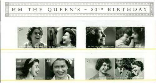 2006 Queen's 80th Birthday pack